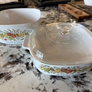 Vintage Corningware - Spice of Life design